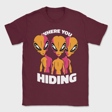 Creepy Aliens, Tricou Barbati (Unisex)