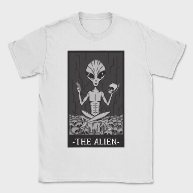 The Alien Tarot Card, Tricou Barbati (Unisex)