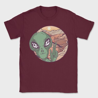 Alien Mars, Tricou Barbati (Unisex)
