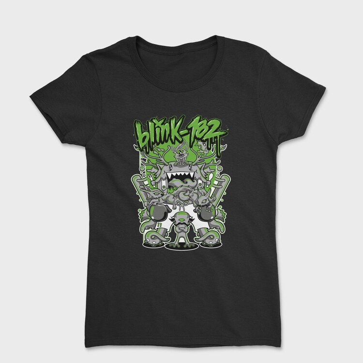 BLINK 182 Art1, Tricou Femei