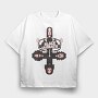 BLACK SABBATH Art design2, Tricou Oversize Barbati (Unisex)