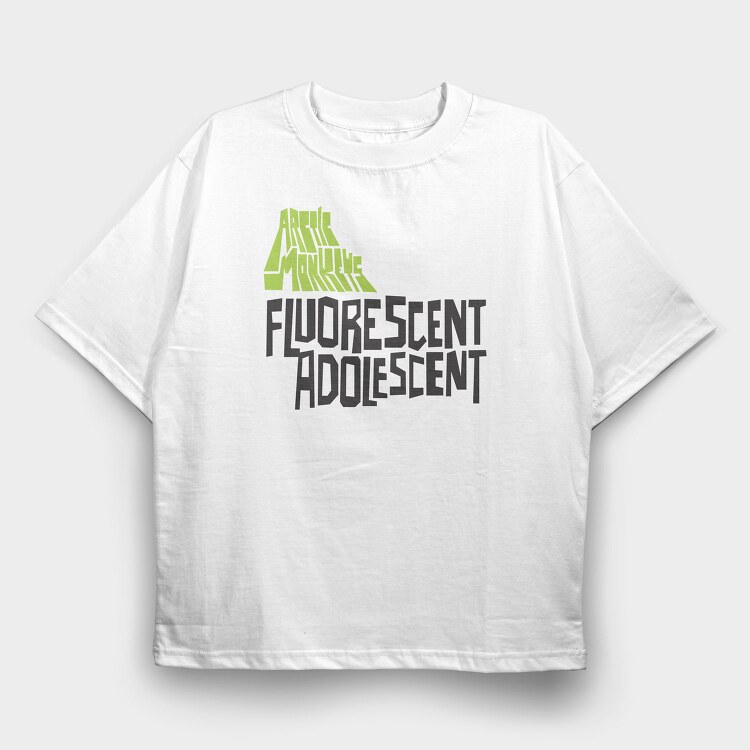 ARCTIC MONKEYS FA, Tricou Oversize Barbati (Unisex)