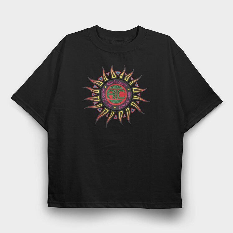 ALICE IN CHAINS Art1, Tricou Oversize Barbati (Unisex)