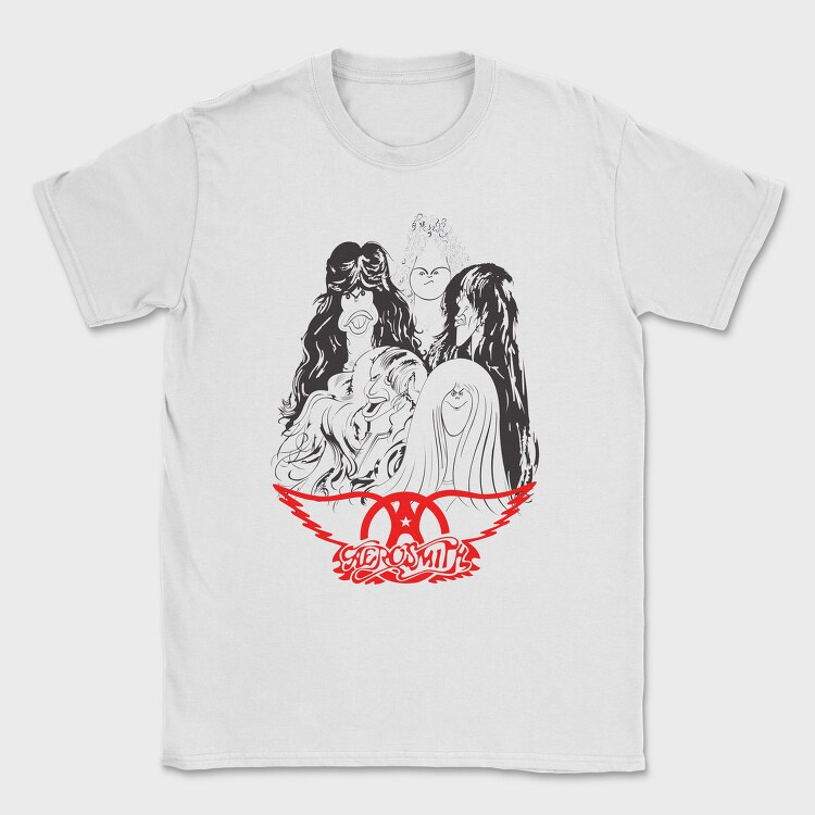 AEROSMITH Art1, Tricou Barbati (Unisex)