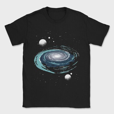 Space Nebula, Tricou Barbati (Unisex)