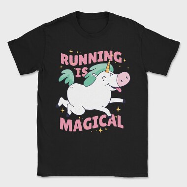 Running Is Magical, Tricou Barbati (Unisex)