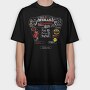 Rock Bands, Tricou Oversize Barbati (Unisex)