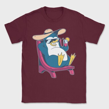 Cool Pinguin, Tricou Barbati (Unisex)