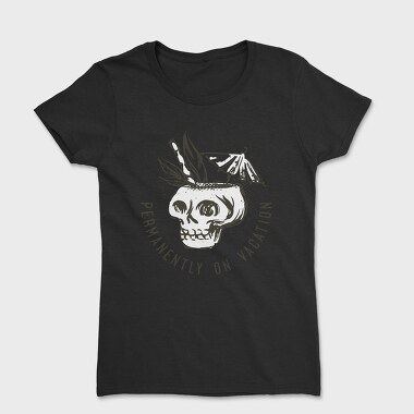 Summer Vacation Skull, Tricou Femei