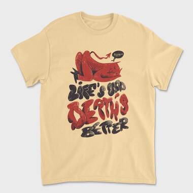 Funny Afterlife 06, Tricou Barbati (Unisex)