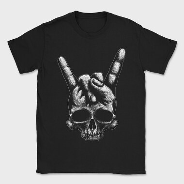Heavy Metal Skull, Tricou Barbati (Unisex)