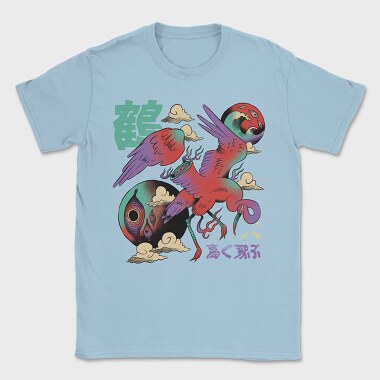 Psychedelic Japanese 01, Tricou Barbati (Unisex)