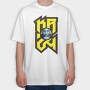 KOBE 24 Logo design 2, Tricou Oversize Barbati (Unisex)