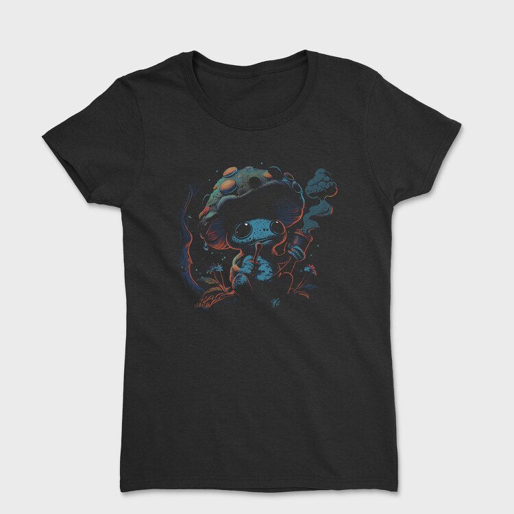 Mushroom Smoking Forest, Tricou Femei