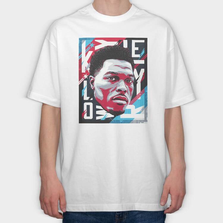 K LOWRY Art1, Tricou Oversize Barbati (Unisex)