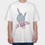 Pastel Goth Badass Witch, Tricou Oversize Barbati (Unisex)