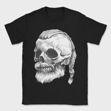 Skull Viking, Tricou Barbati (Unisex)