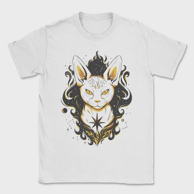 Space Sphynx Cat, Tricou Barbati (Unisex)
