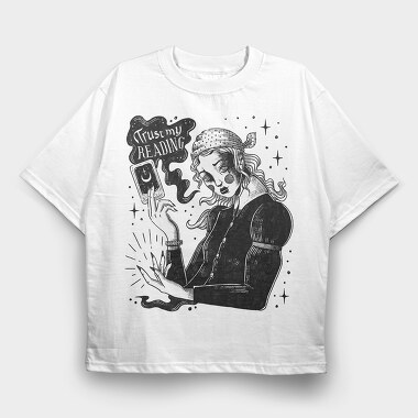 Witch 03, Tricou Oversize Barbati (Unisex)