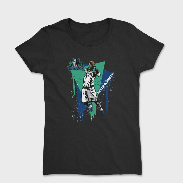 KEVIN GARNETT Art1, Tricou Femei