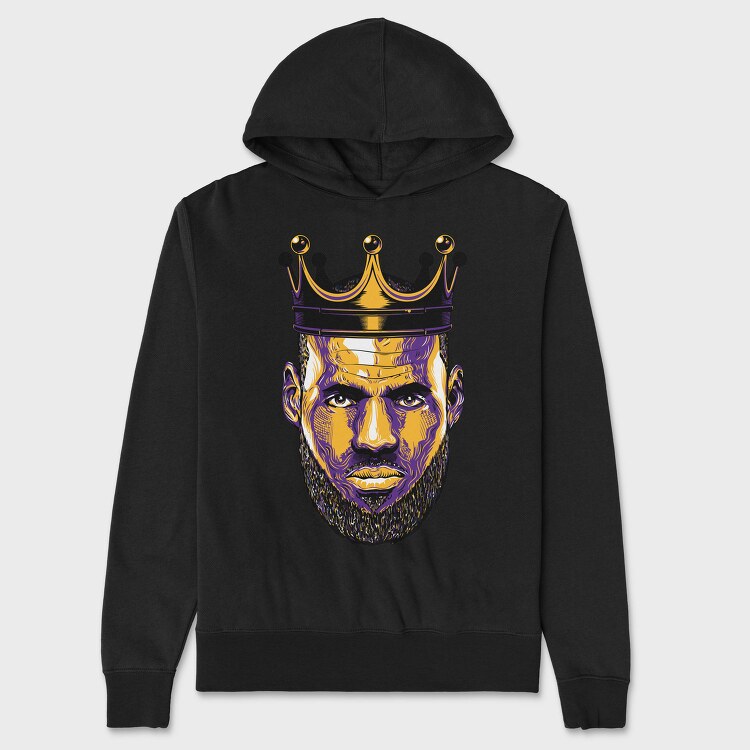 KING JAMES 1, Hanorac Oversize Barbati (Unisex)