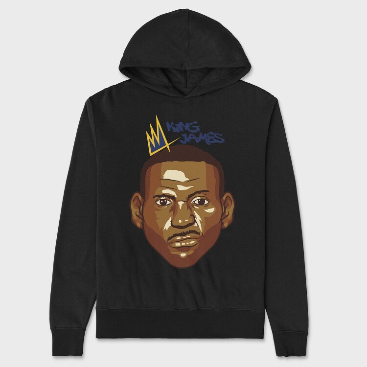 KING J, Hanorac Oversize Barbati (Unisex)