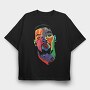 KEVIN D, Tricou Oversize Barbati (Unisex)