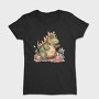 Dinosaur Fantasy Watercolor Birthday Tote, Tricou Femei