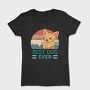 Dog And Human Retro Sunset Best Ever, Tricou Femei