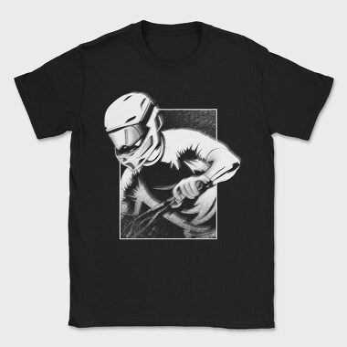Downhill Biker, Tricou Barbati (Unisex)