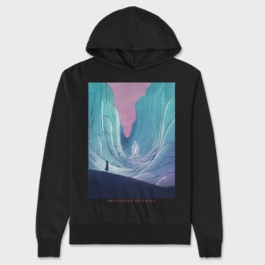 Fantasy Landscape 09, Hanorac Oversize Barbati (Unisex)