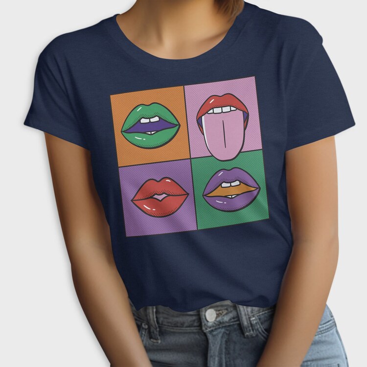 Pop Lips, Tricou Femei