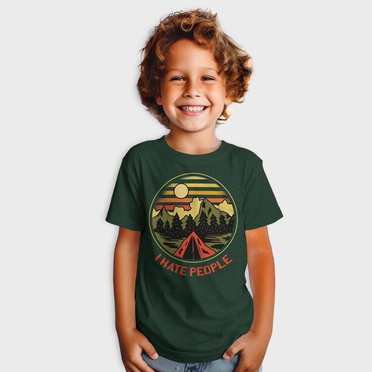 Camping Retro, Tricou Copii