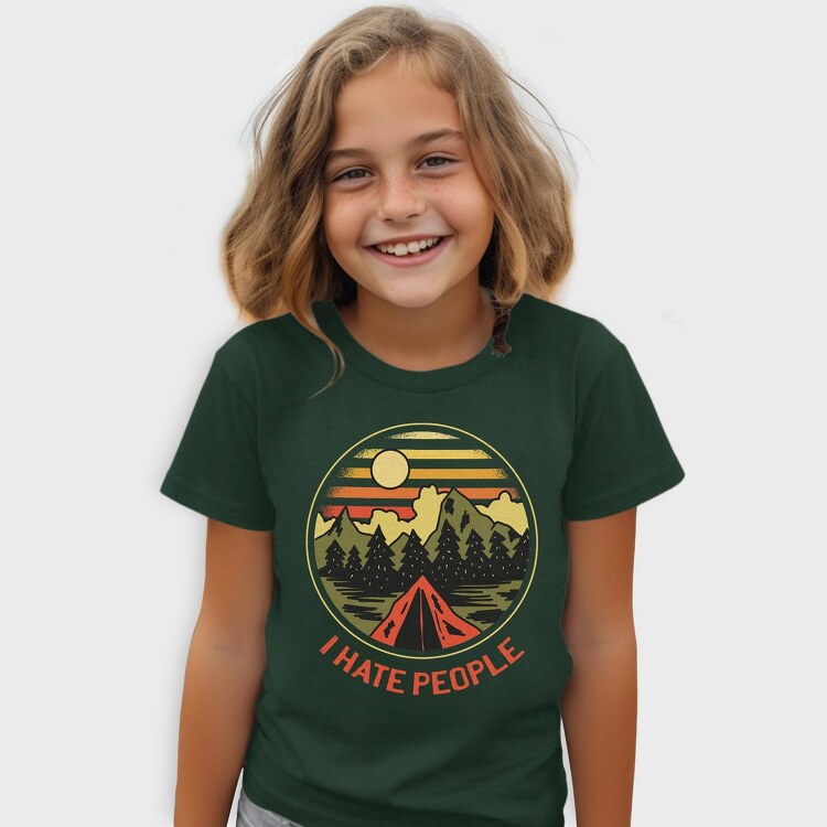 Camping Retro, Tricou Copii