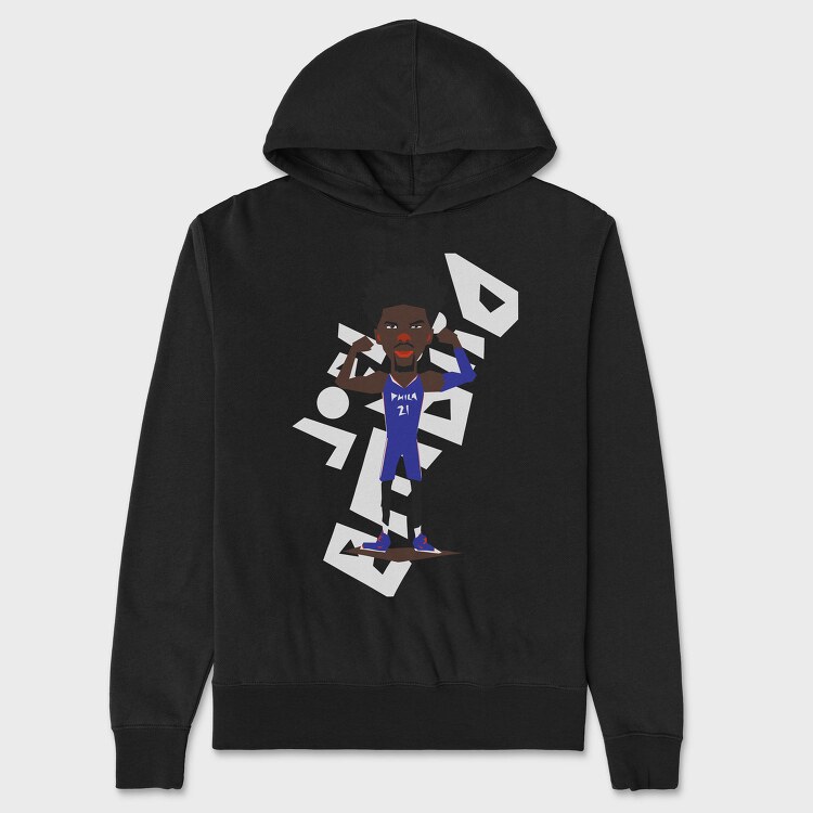 JOEL EMBID Art1, Hanorac Oversize Barbati (Unisex)