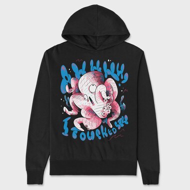 Ocean Creatures 06, Hanorac Oversize Barbati (Unisex)