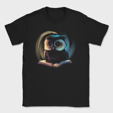 Owl Book, Tricou Barbati (Unisex)
