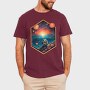 Otter Astronaut, Tricou Barbati (Unisex)