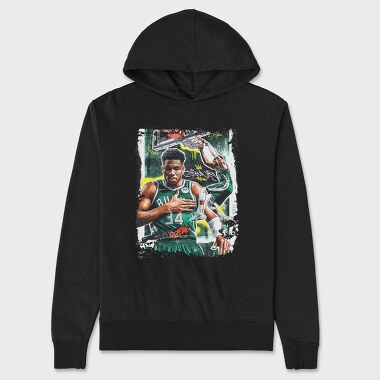 GIANNIS A Art1, Hanorac Oversize Barbati (Unisex)