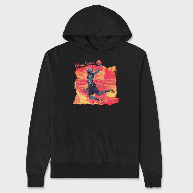 DEMARCUS COUSINS Art design2, Hanorac Oversize Barbati (Unisex)