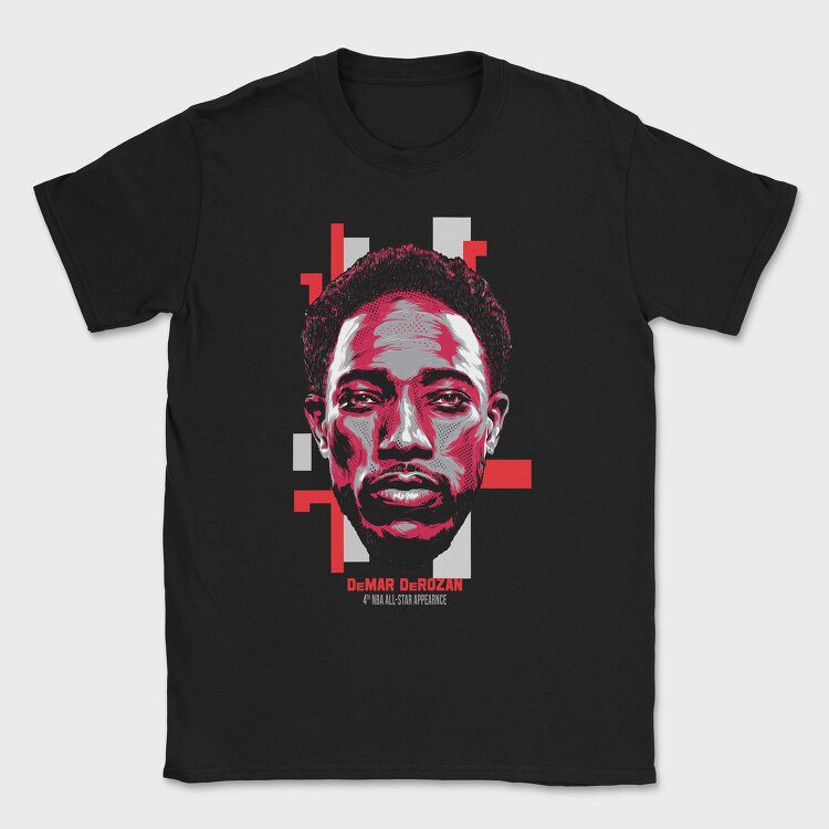 DEMAR D ART, Tricou Barbati (Unisex)