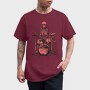 Red Skeleton Drummer, Tricou Barbati (Unisex)