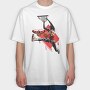D WILKINS Art1, Tricou Oversize Barbati (Unisex)