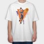 CHARLES BARKLEY Art1, Tricou Oversize Barbati (Unisex)
