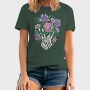 Skeleton Hands Flower, Tricou Barbati (Unisex)