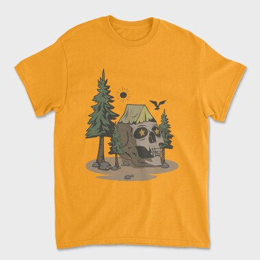 Retro Nature Outdoor 25, Tricou Barbati (Unisex)