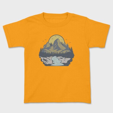 Retro Nature Outdoor 4, Tricou Copii