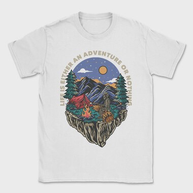 Adventure or Nothing, Tricou Barbati (Unisex)