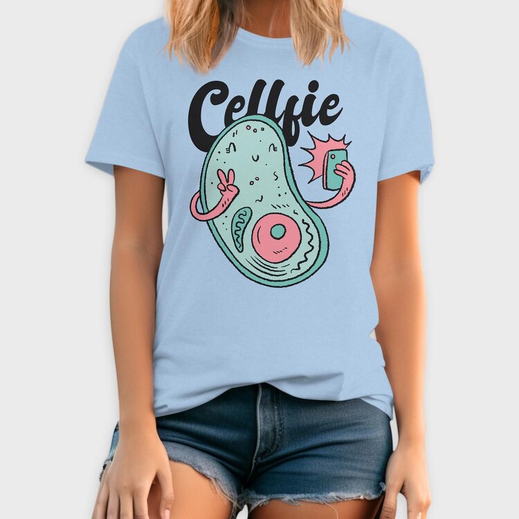 Cellfie, Tricou Barbati (Unisex)
