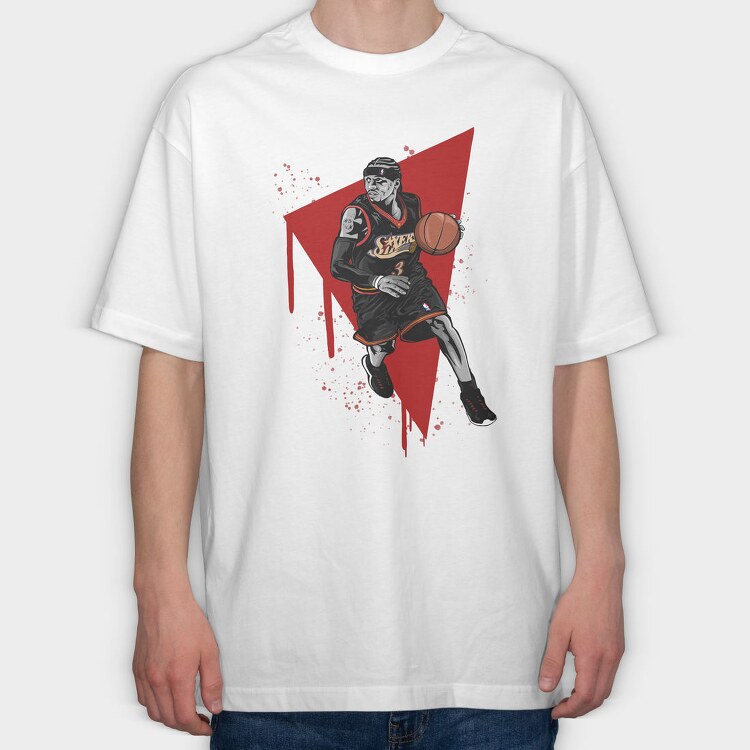 A IVERSON, Tricou Oversize Barbati (Unisex)